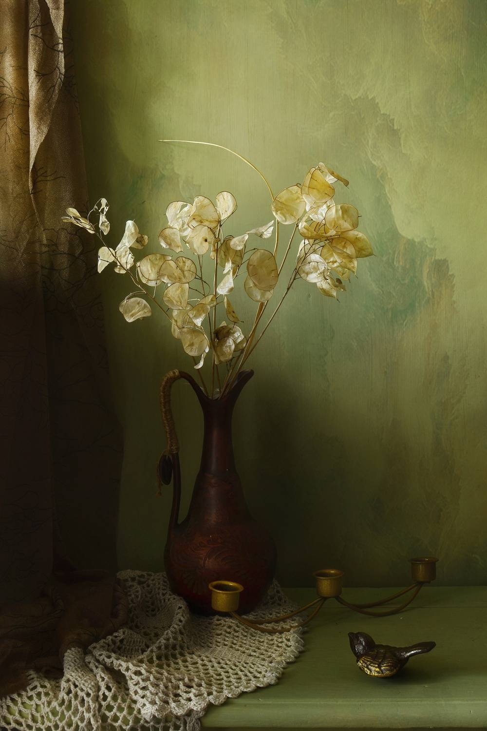 сухоцвет, кувшин, свет, инаида, Инаида