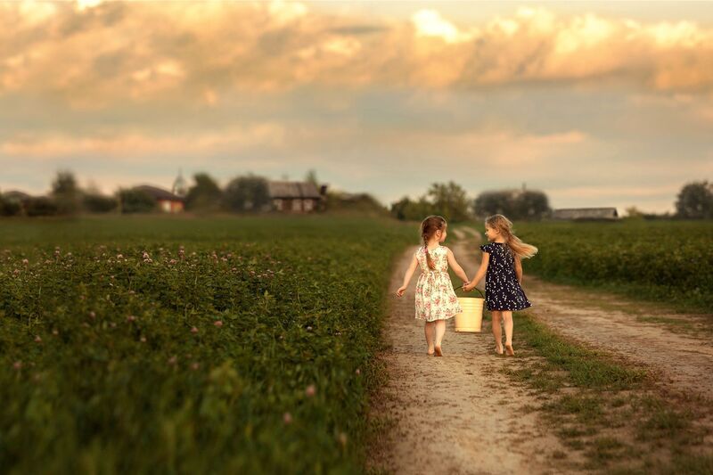 Лето в деревне фото превью