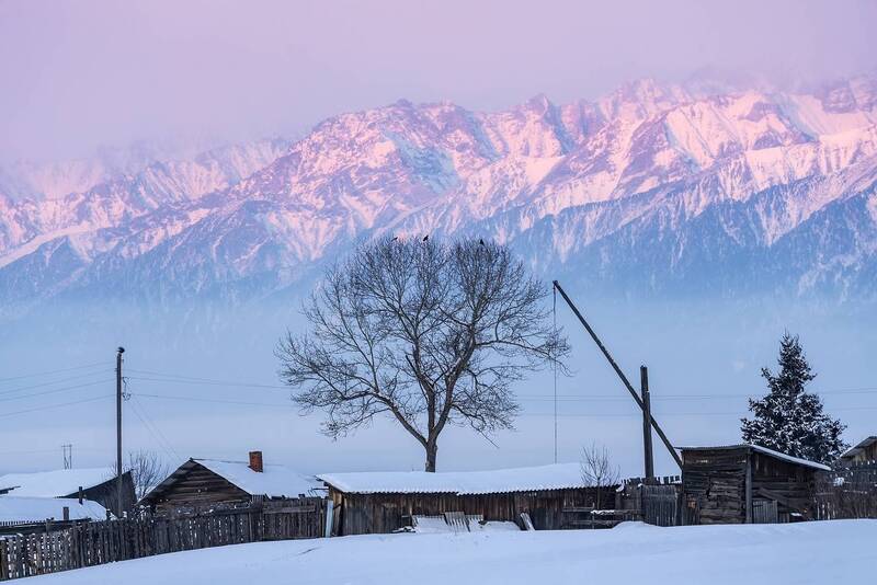 Рассвет в Тункинской долине фото превью