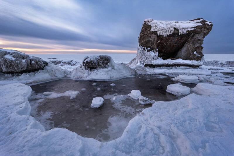 зима, на, балтике  фото превью