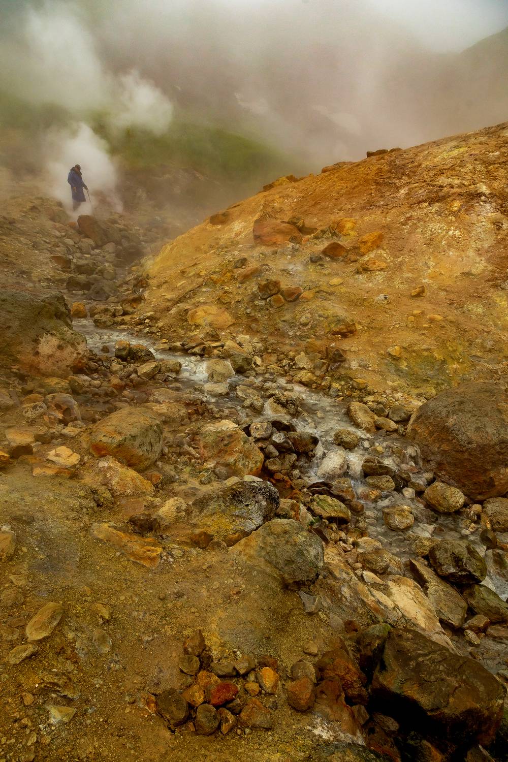 камчатка, горячие источники, фумаролы, мутновский, путешествие, Подосинников Максим
