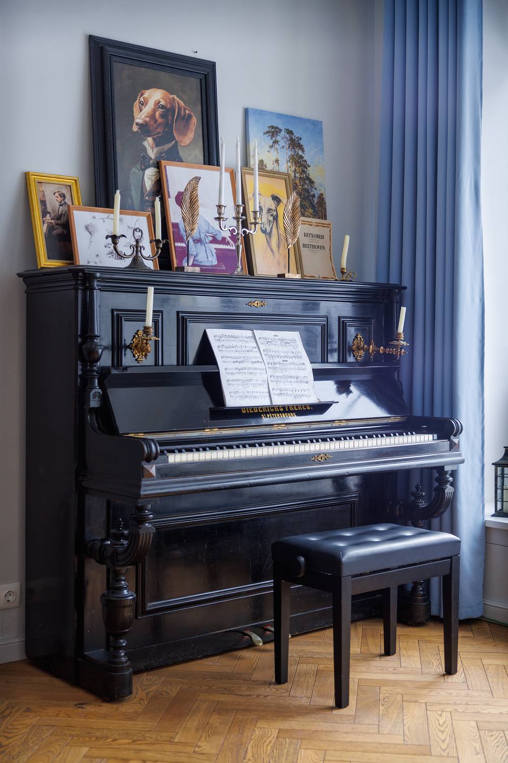 пианино, интерьер, музыка, красиво, гламур, Александр Вешкин