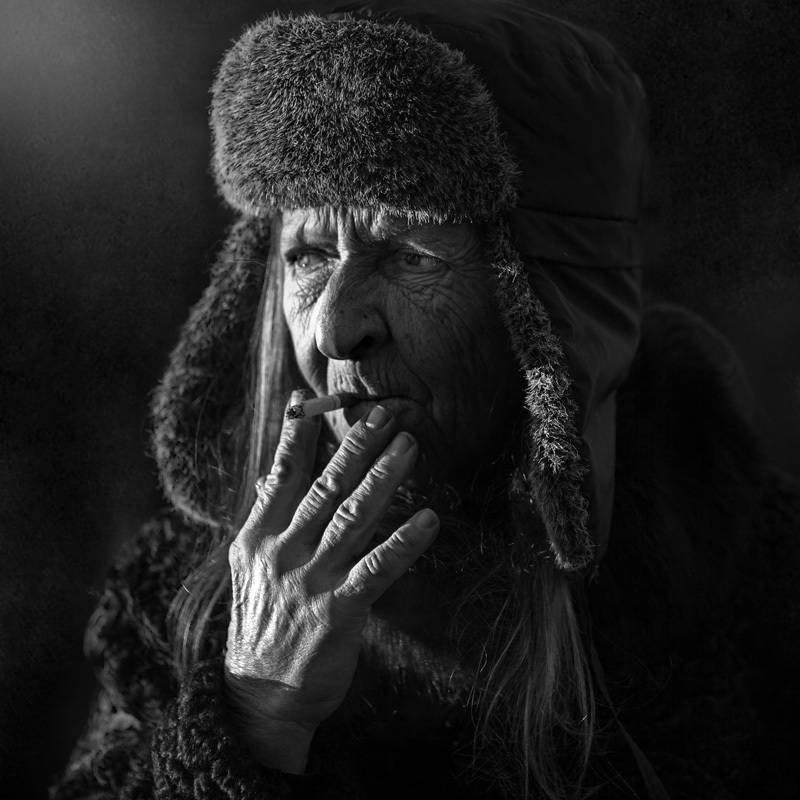 портрет, квадрат, калининюрий, чбфото Ушанка фото превью