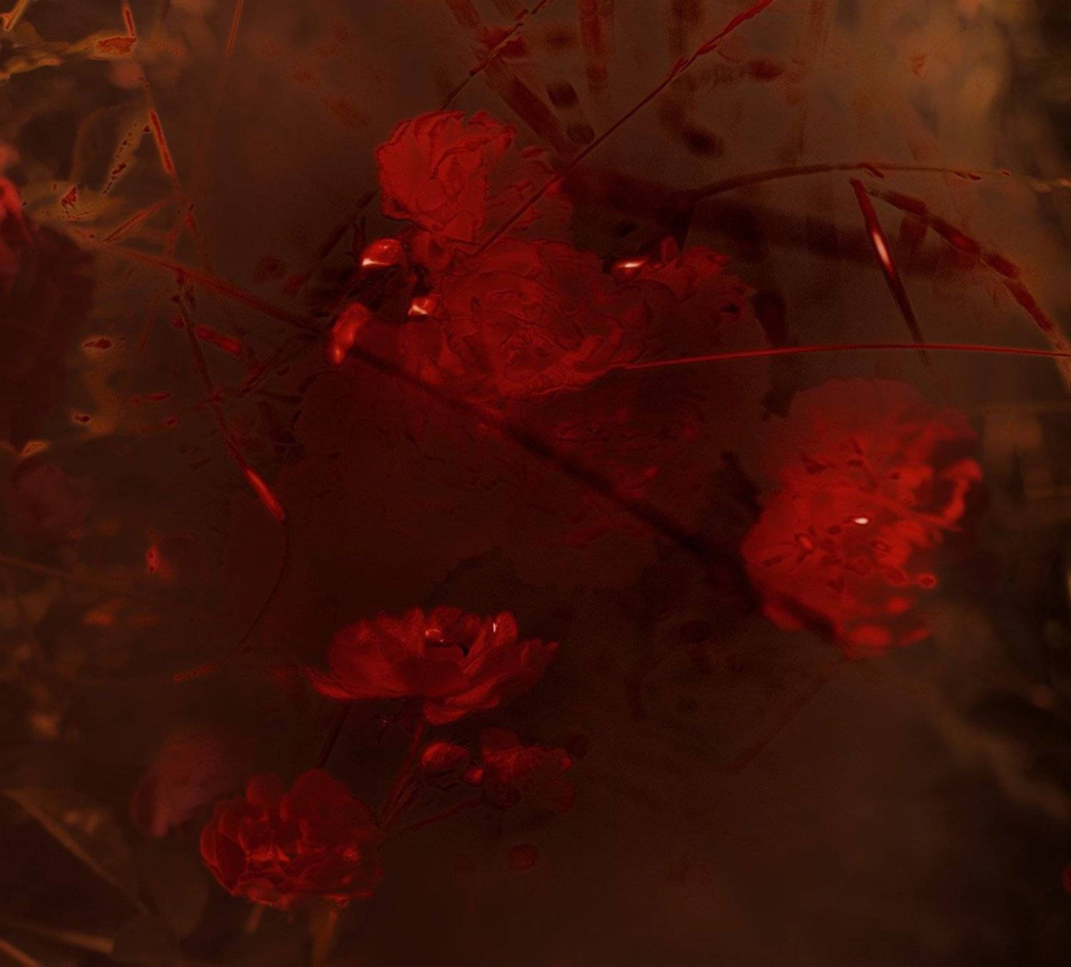 природа, линии, пятна, арт, настроение, valeko