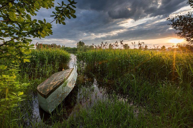 У реки фото превью