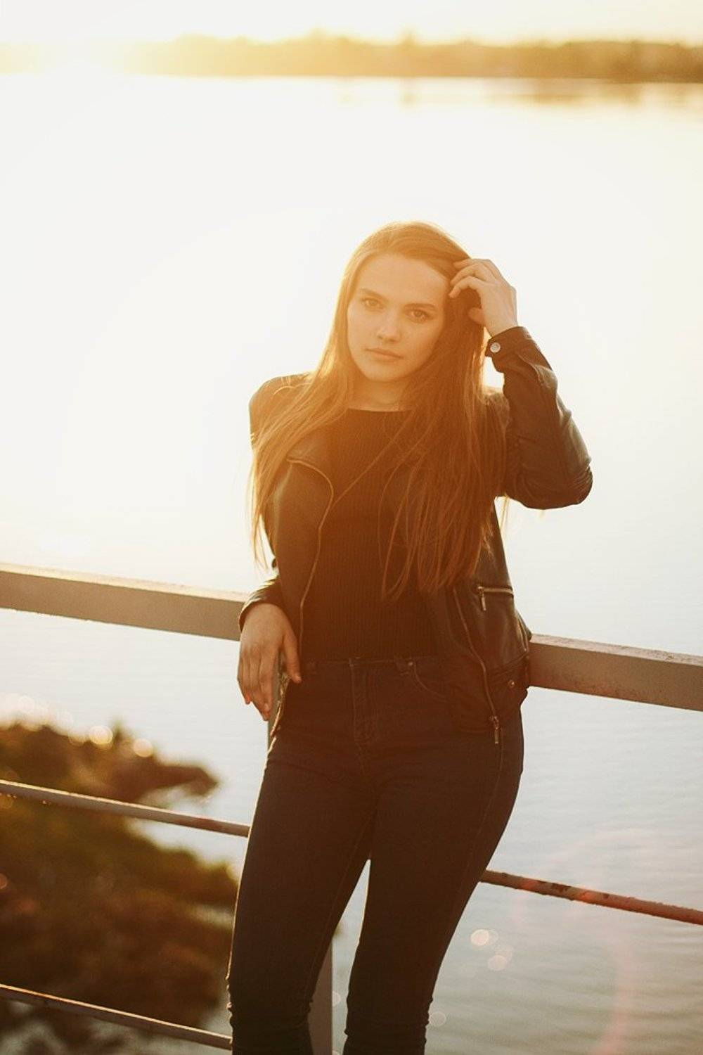 красота, красиво, солнце, весна, девушка, тверская область, волга, вода, закат, май, Денис Доронин