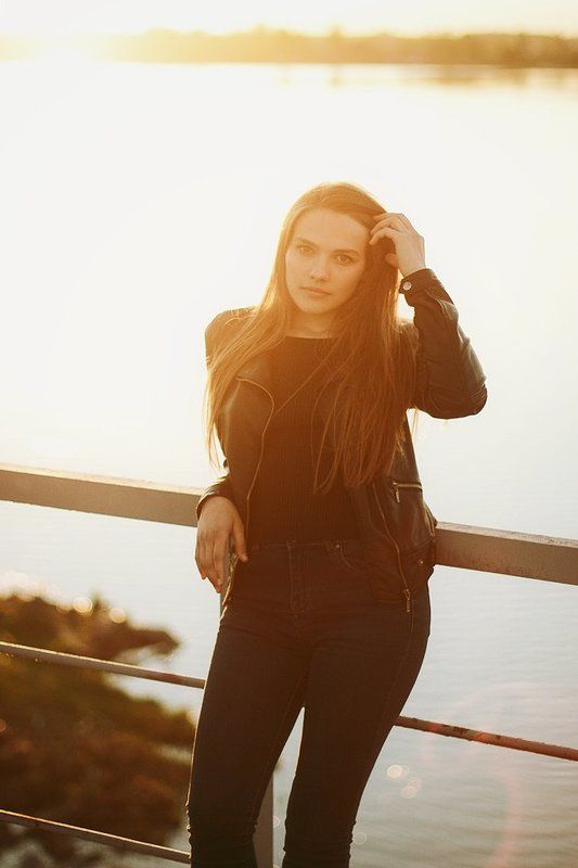 красота, красиво, солнце, весна, девушка, тверская область, волга, вода, закат, май P2 фото превью