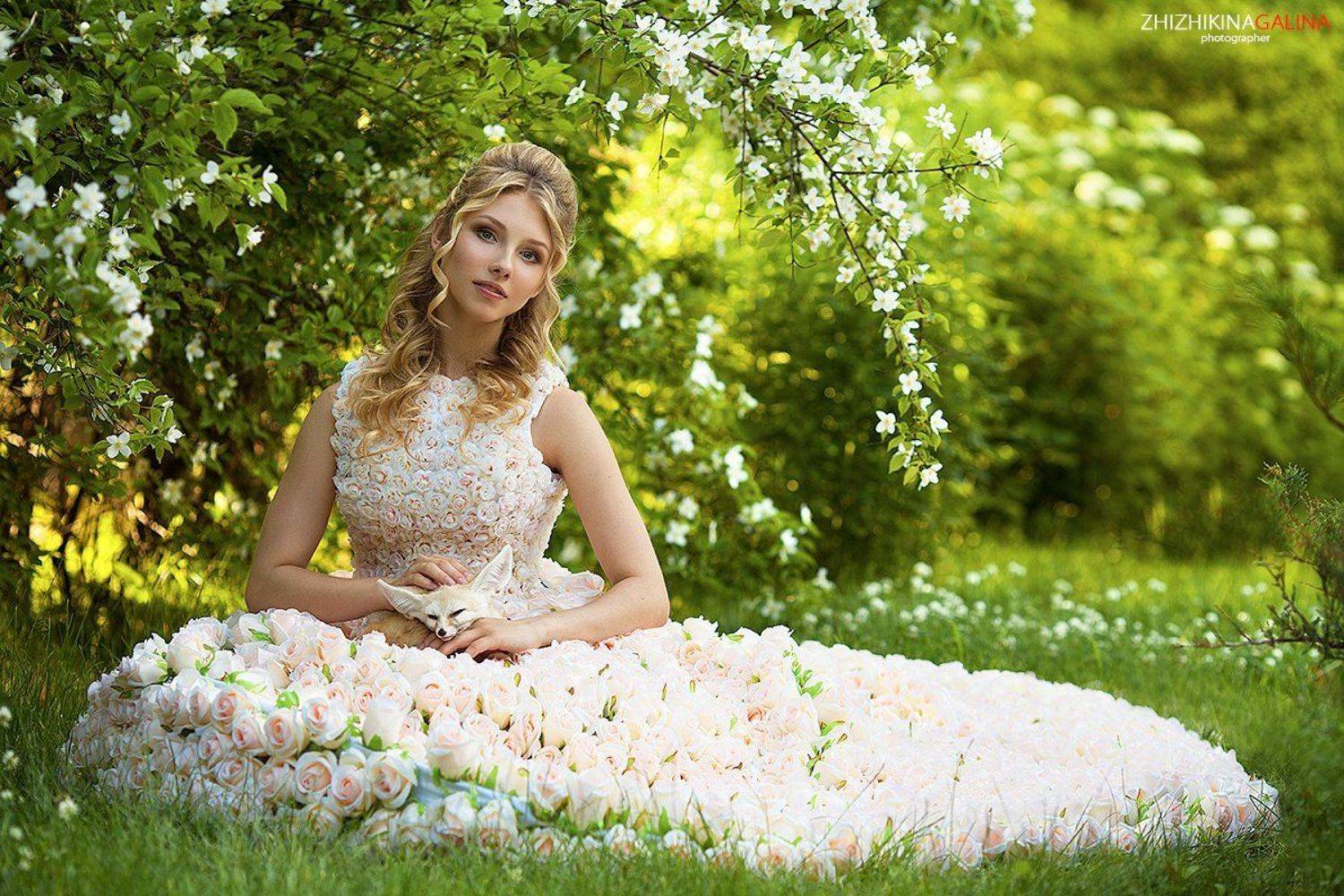 девушка, модель, портрет, лицо, природа, парк, лиса, свет, платье, гламур, взгляд, жанр, искусство, креатив, фото, фотография, фотосессия, глаза, fox, photo, photography, portrait, color, nature, color, soul, face, model, girl,, Галина Жижикина