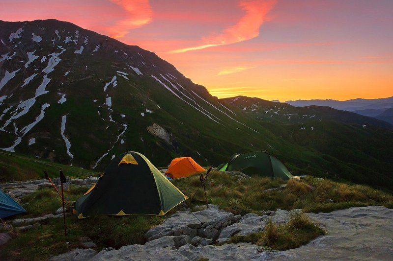 Рассвет перед восхождением фото превью