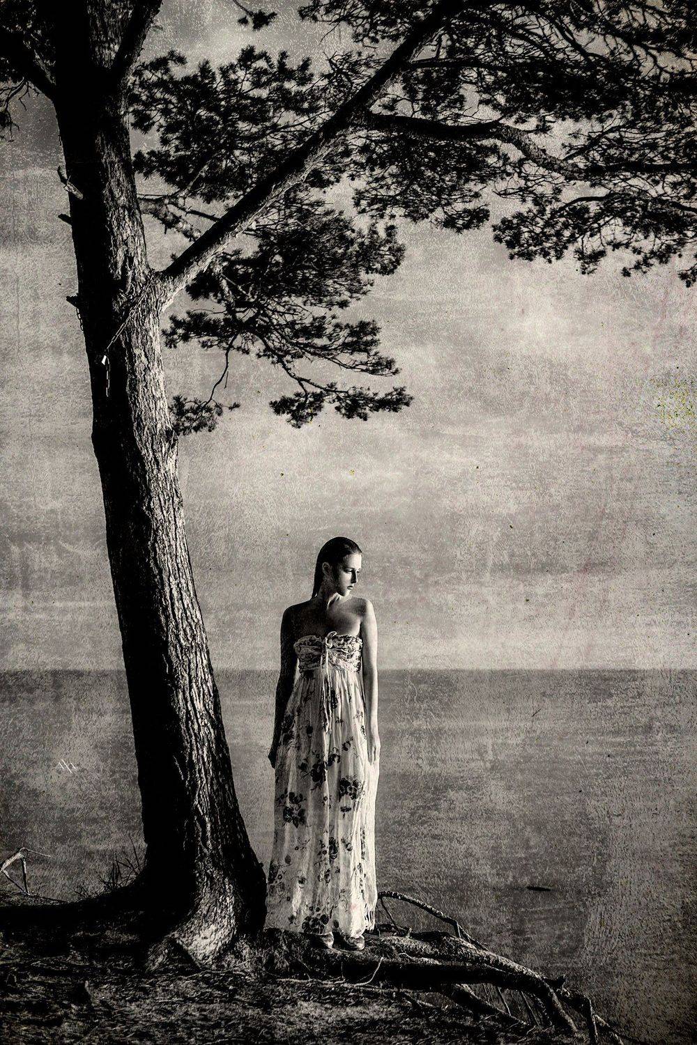 Mood, Portrait, Sea, Woman, Руслан Болгов (Axe)