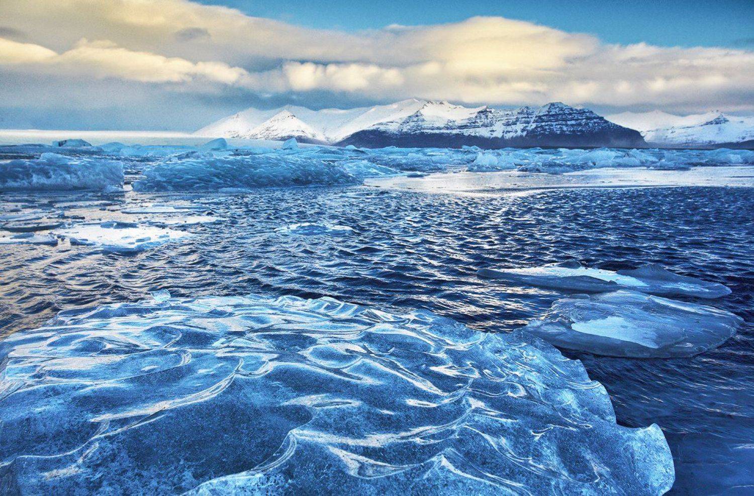 Исландия Jokulsarlon Йёкюльсаурлоун ледяная лагуна ледник, Вадим Никифоров