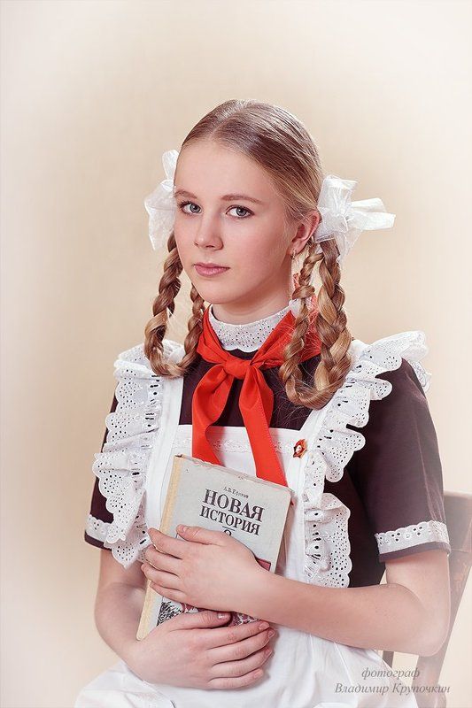 школьница ссср ретро  Школьные годы чудесные фото превью