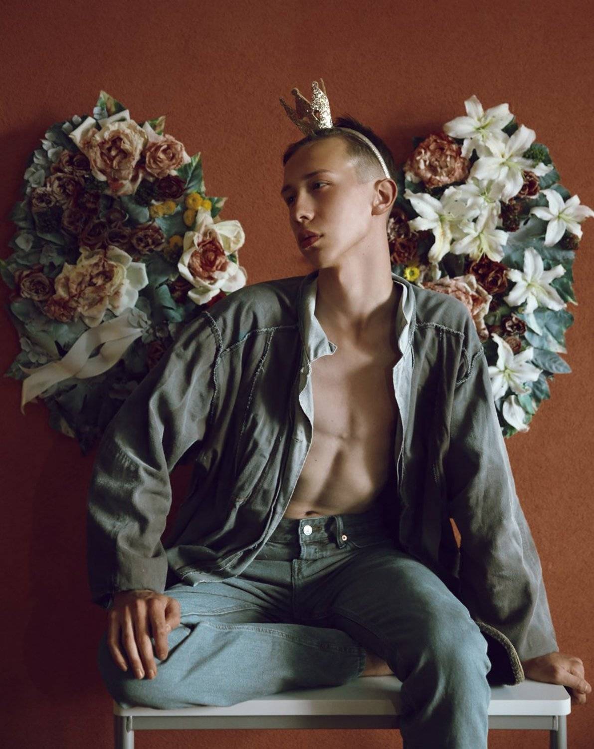 цветы, принц, портрет, Эстония, Анастасия Волкова