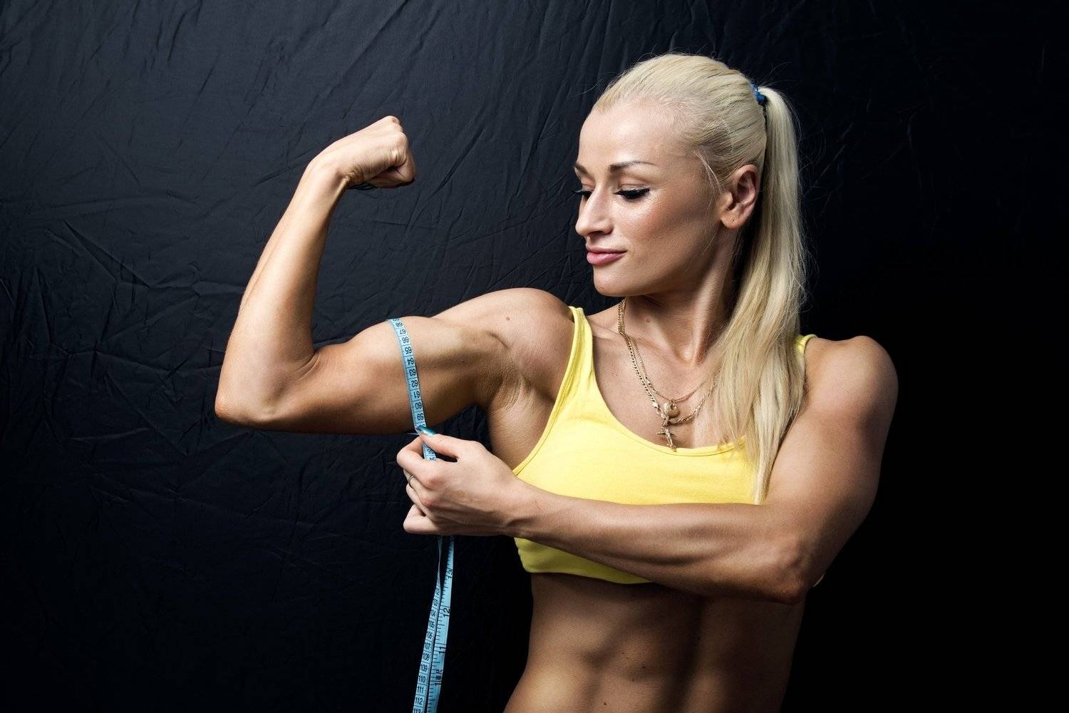 спорт, девушка, блондинка, пресс, мышцы, , Виталий Мытник