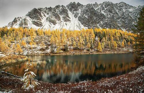Первое  Куектанарское озеро -  озеро горных эльфов