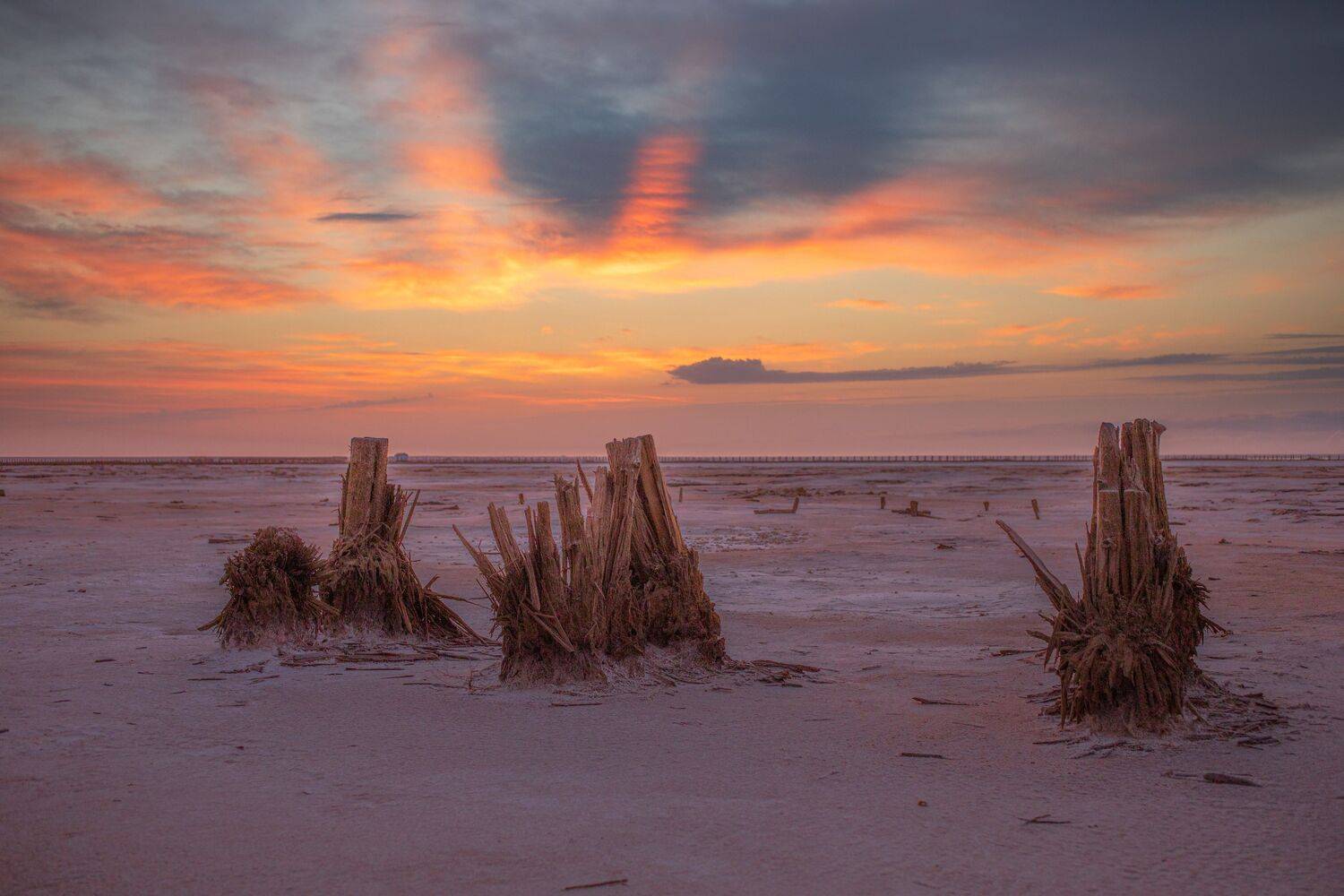 Baskunchak, Sunrise, Рассвет, Россия, Баскунчак, Природа, Пейзаж, Elena Mogilevich