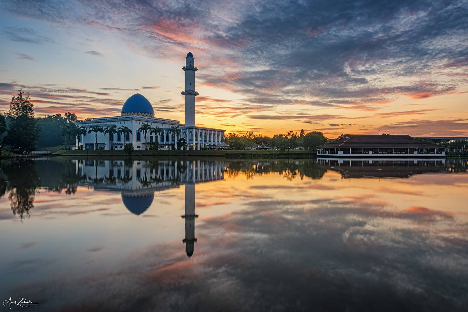 mosque, malaysia, travel, sunrise, photography, landscape, cityscape, Aws Zuhair