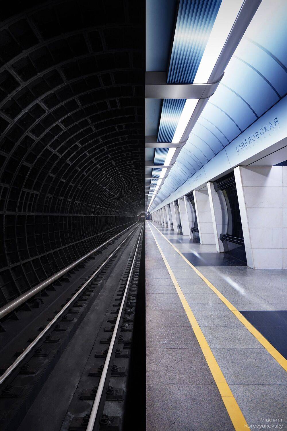 метро, Савёловская, Москва, Vladimir Korovyakovsky
