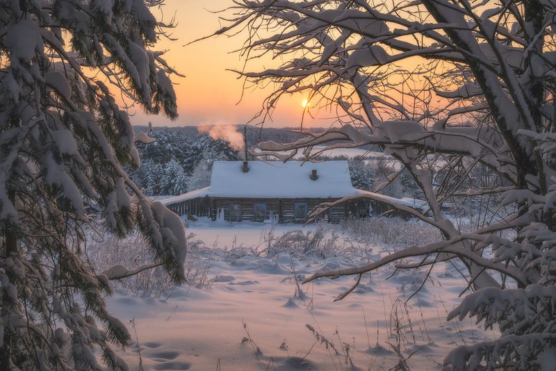Дом на окраине села фото превью