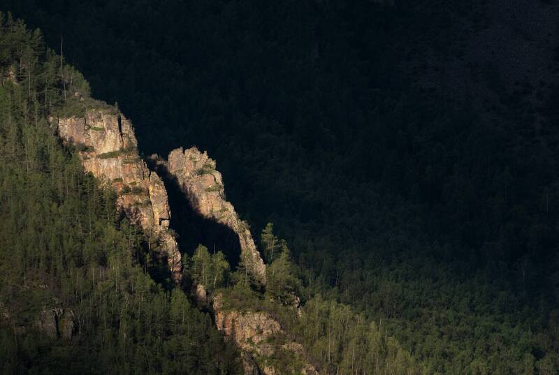 горный алтай, пейзаж, закат В долине Ини фото превью