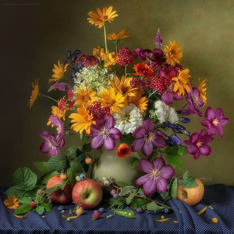 цветы Яркие краски лета фото превью