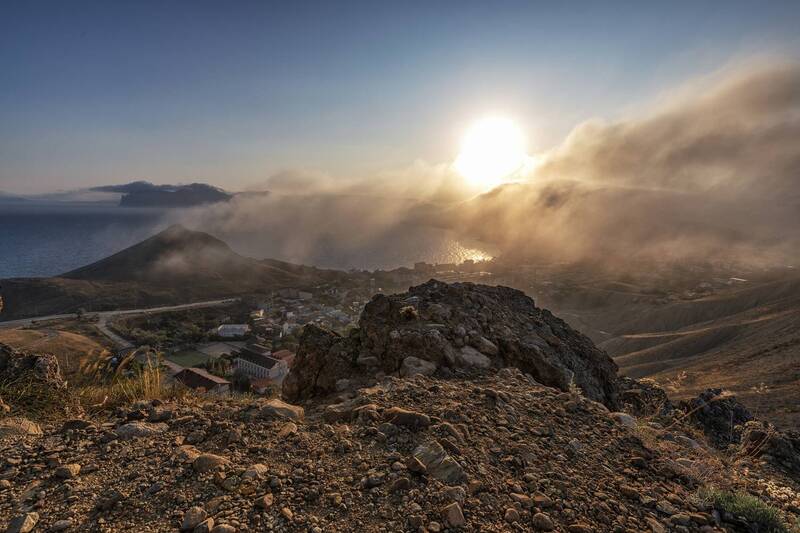 крым, орджоникидзе, вечер, закат, туман Волшебство Киммерии фото превью