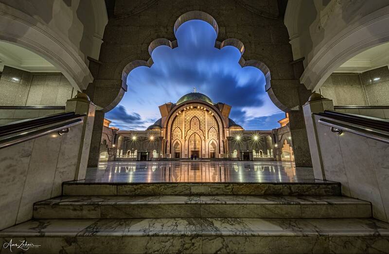 mosque, kuala lumpur, malaysia, architecture, travel, photography, light Masjid Wilayah фото превью