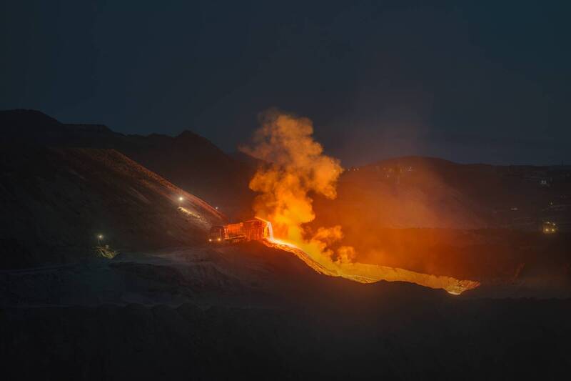 ночь, промышленность, industrial, s_krylov_pro, шлак, завод, тепловоз Photo #137 фото превью