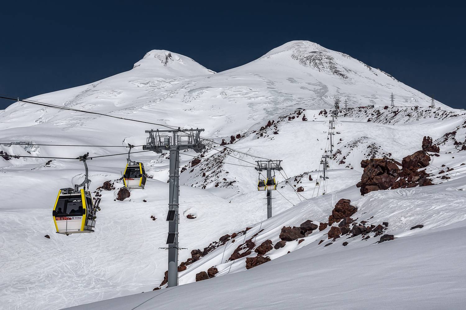 кавказ, кабардино-балкария, кбр, эльбрус, канатная дорога, зима в горах, приэльбрусье, Zakharov Armen