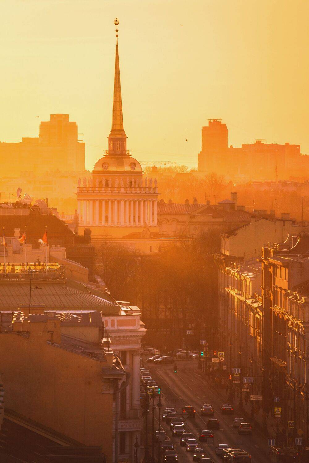 санкт-петербург, невский проспект, закат, Татьяна Кормашова