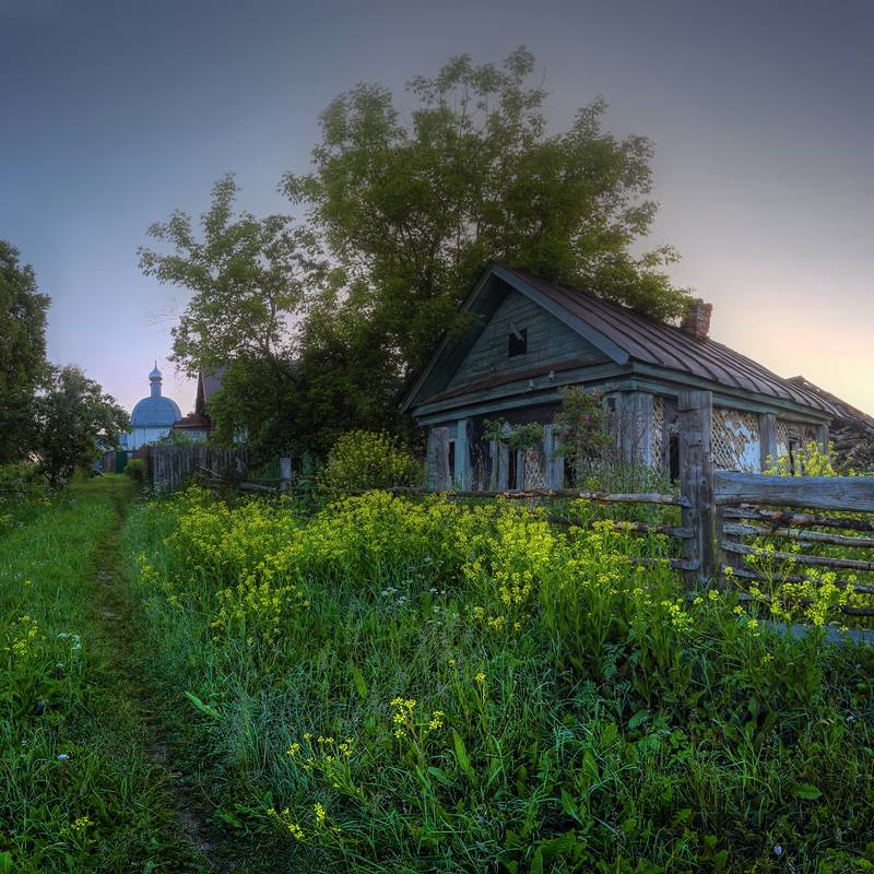 Ивановская область, Илья-Высоково, фото России, пейзажи России, храмы России, российская глубинка, Александр Бархатов
