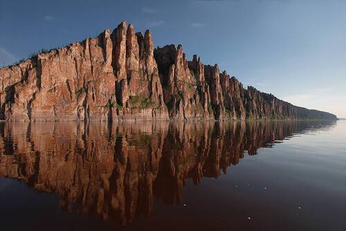 В зеркале Лены.