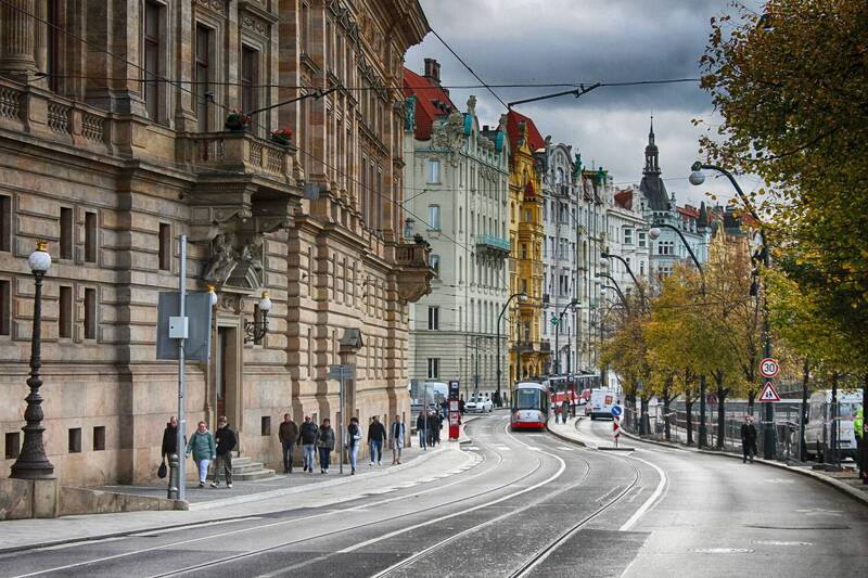 Prague streets фото превью