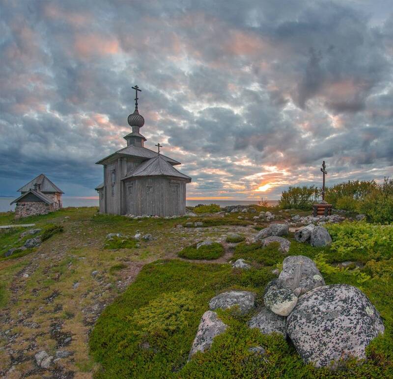 Закат на Заяцком острове фото превью