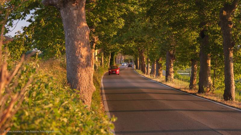 europe, italy, car, panorama, road, summer, transport, европа, италия, автомобиль, дорога, лето, панорама, транспорт Солнечная аллея (нельзя откладывать) фото превью