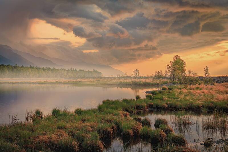 Утро перед дождем, Северный Байкал фото превью