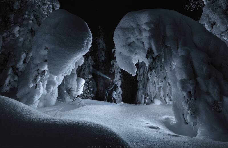 Среди снежных исполинов фото превью