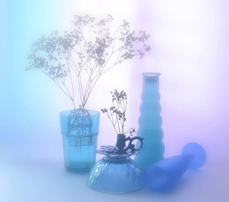 синий, композиция, свет, цвет, инаида *** фото превью