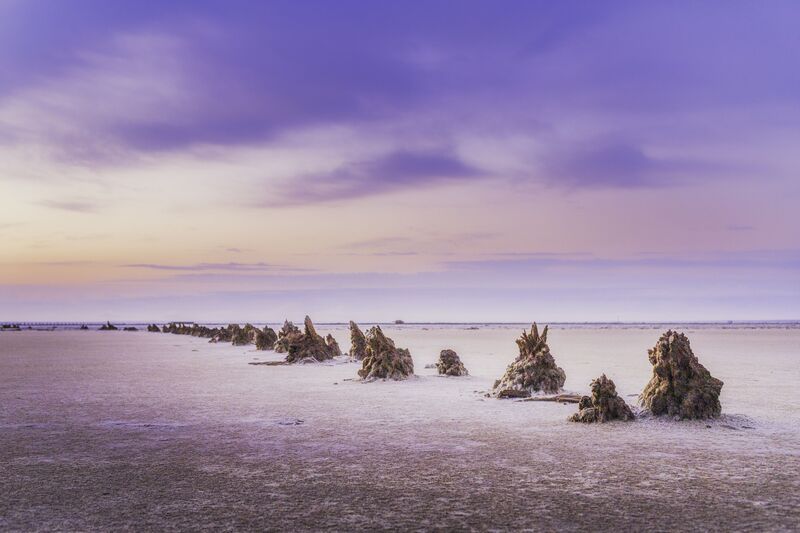 Россия, Баскунчак, Рассвет, Природа, Пейзаж, Russia, Landscape  фото превью