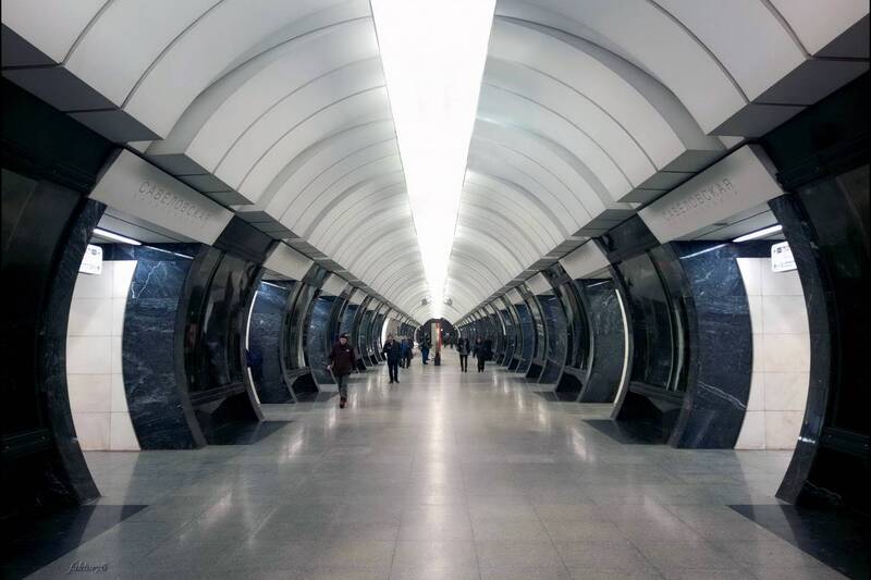 город, архитектура, москва, подземка, метро станция метро Савёловская. БКЛ. Москва фото превью