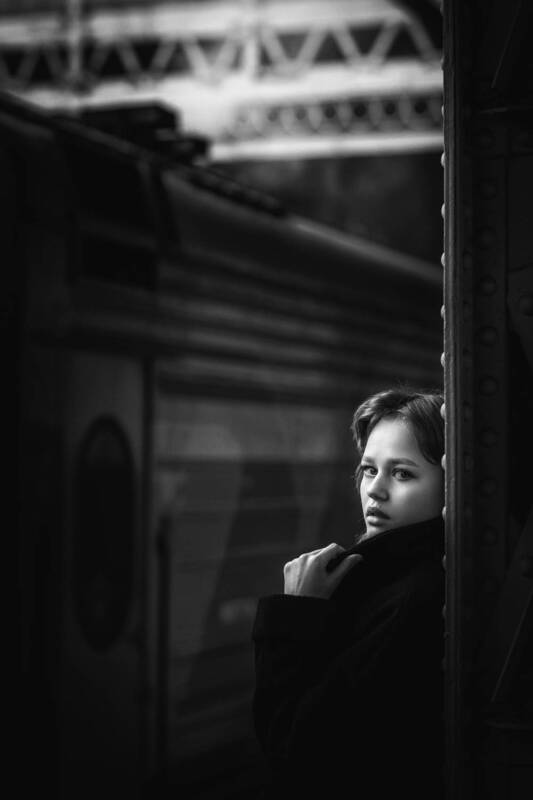 девушка, вокзал, лайфстайл, поезда Соня фото превью