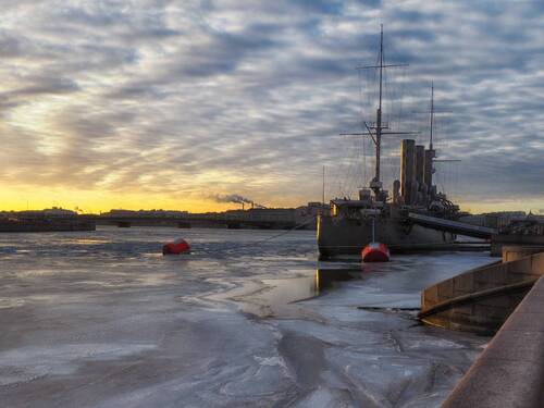 В городе весна