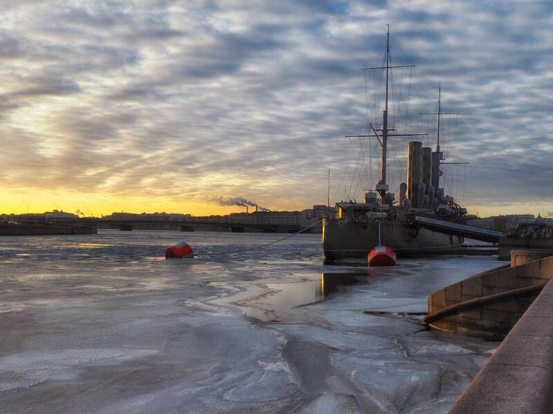 санкт-петербург, петербург, нева В городе весна фото превью