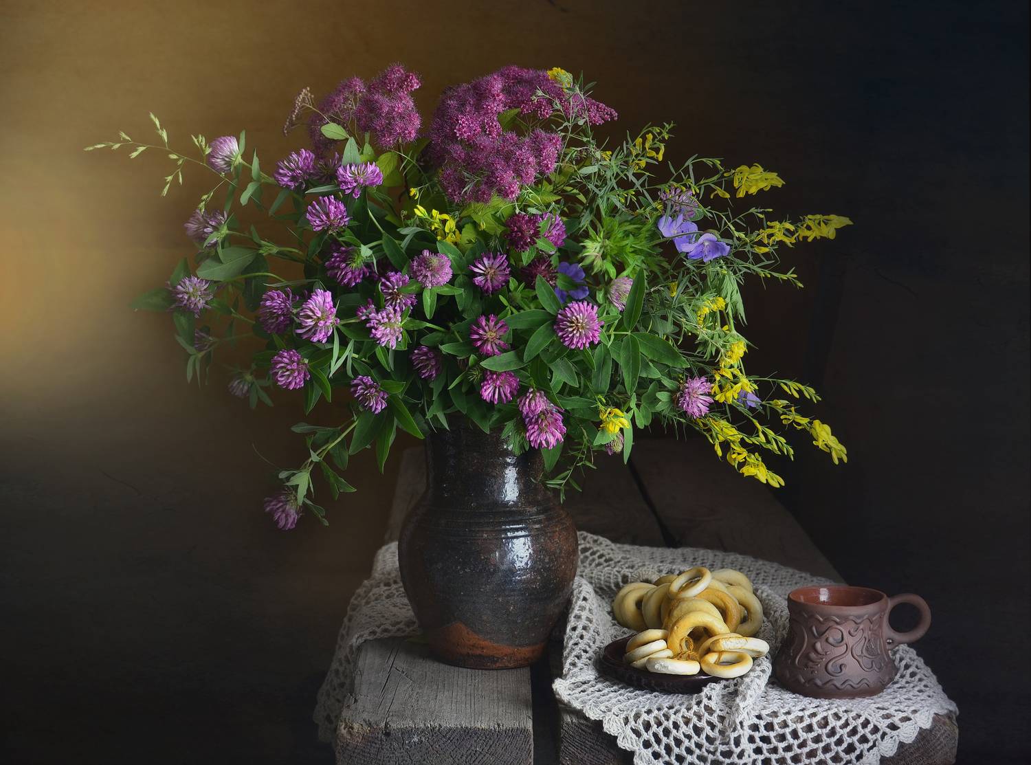 клевер, свет, цвет, инаида, букет, Инаида