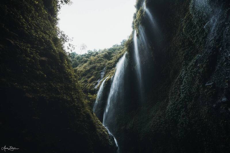 waterfall, indonesia, travel, nature, photography Madakaripura Waterfall фото превью