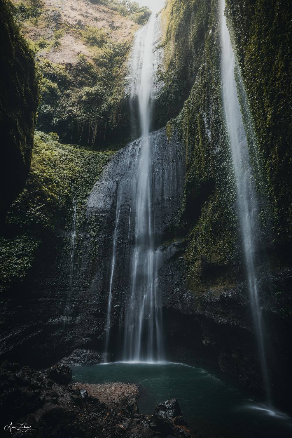 waterfall, indonesia, travel, nature, photography, Aws Zuhair