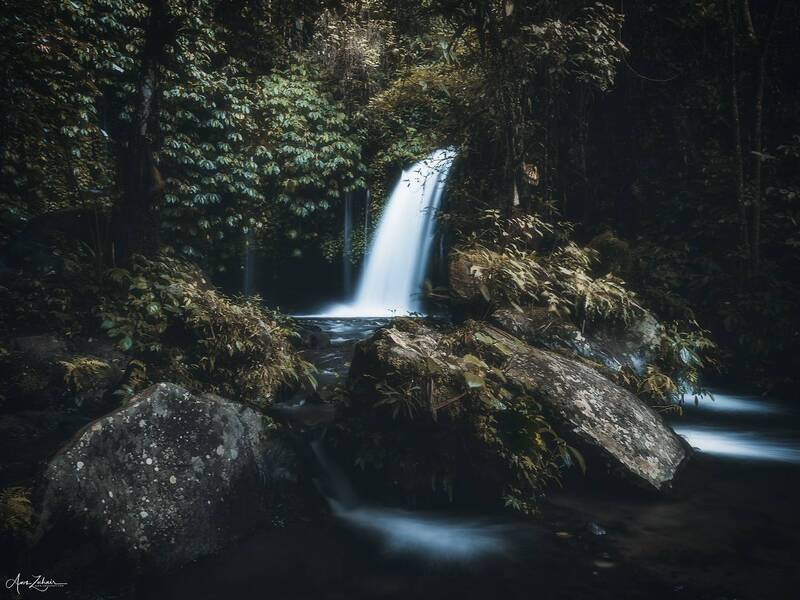waterfall, nature, bali, indonesia, photography, travel The Hidden Waterfall фото превью