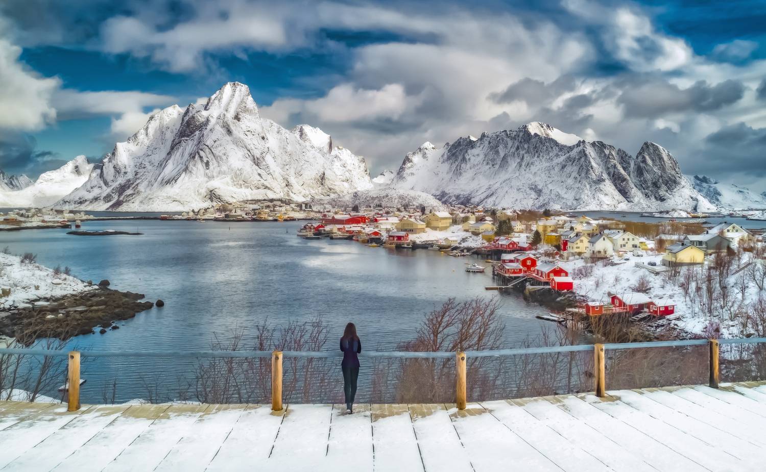 лофотены, норвегия, рейне, lofotens, blue, Чабров Андрей