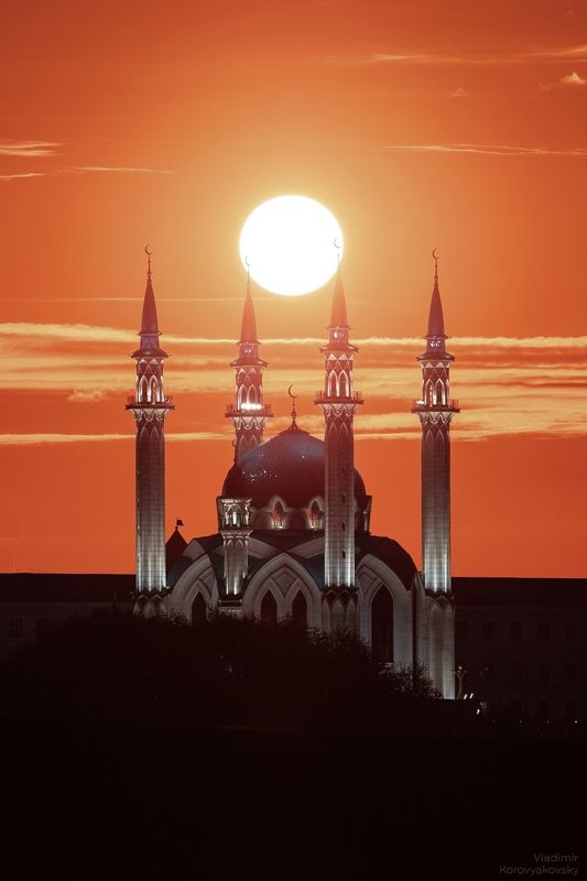 рассвет, солнце, Кул-Шариф Кул-Шариф на рассвете  фото превью