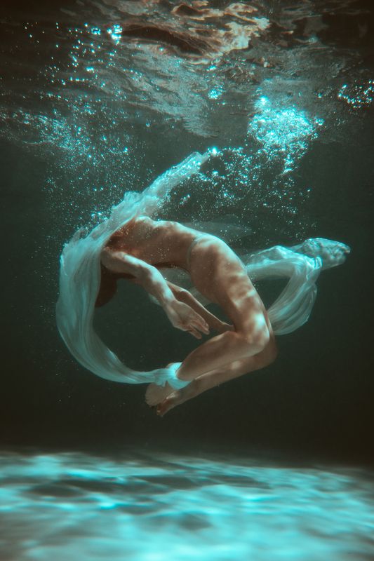 ню, аква, подводная, underwater, nude Инга фото превью